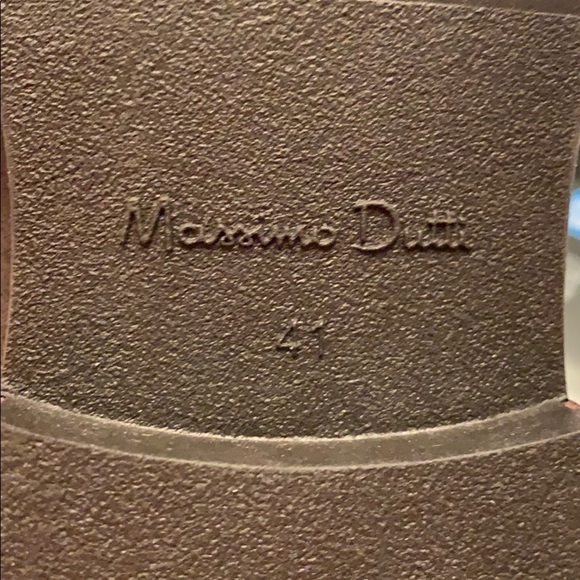 NWT. Massimo Dutti Brown Safari Boots Size 7. main image 4